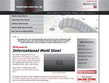 Tablet Screenshot of imsteel.com